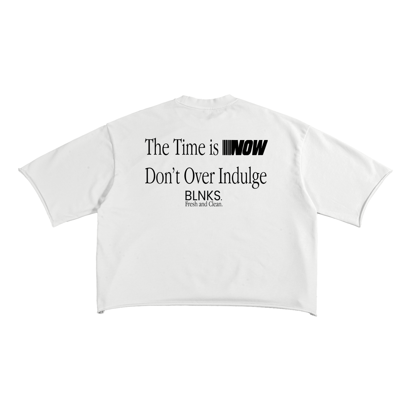 Time is Now Tee - White